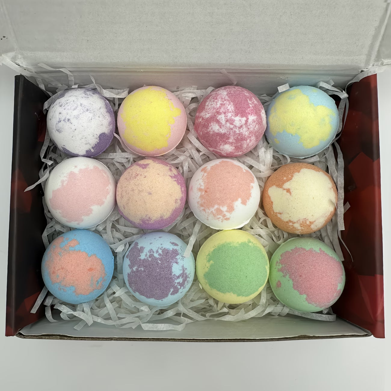 Colorful Bubble Bath Bombs and Bath Balls