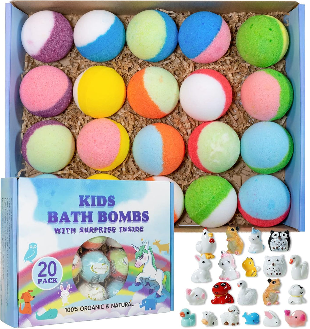 Bath Bombs for Kids with Toy Inside