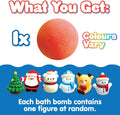 ZIMPLI Large 100g Santa Surprise Baff Bombz