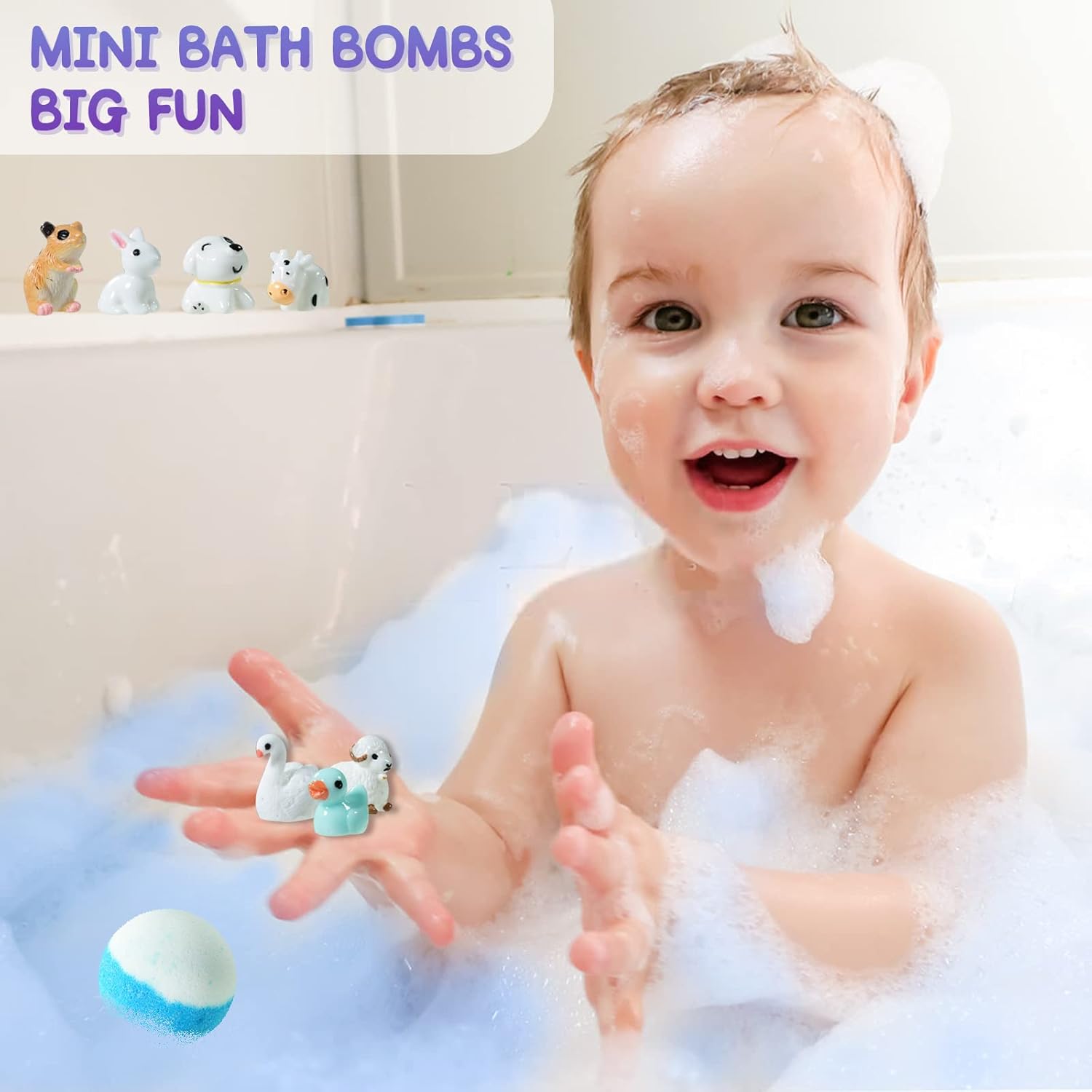 Bath Bombs for Kids with Toy Inside